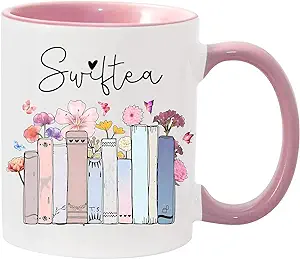 Photo 1 of Taylor Swiftie Cup - Taylor Swiftie Gifts for Womens, Music Lovers Gifts for Singer Fans - Taylor Swiftie Merch for the Eras Music - Taylor Swiftie - Taylor Swiftie (pink)