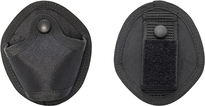 Photo 1 of Handcuff Holder Case Nylon Open Top Cuff Holster Pouch Sheath Fits Chain/Hinged Cuff for Duty Belt Law Enforcement Pack x6