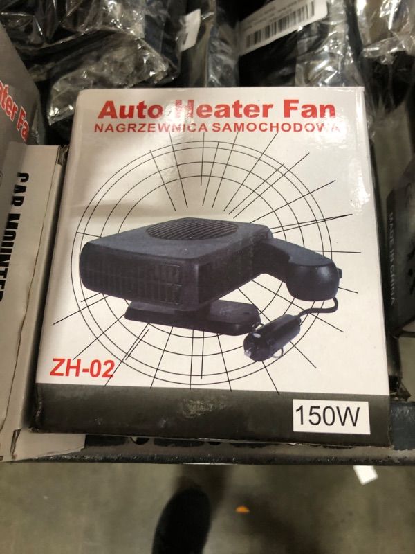 Photo 1 of 150W auto heater fan small 