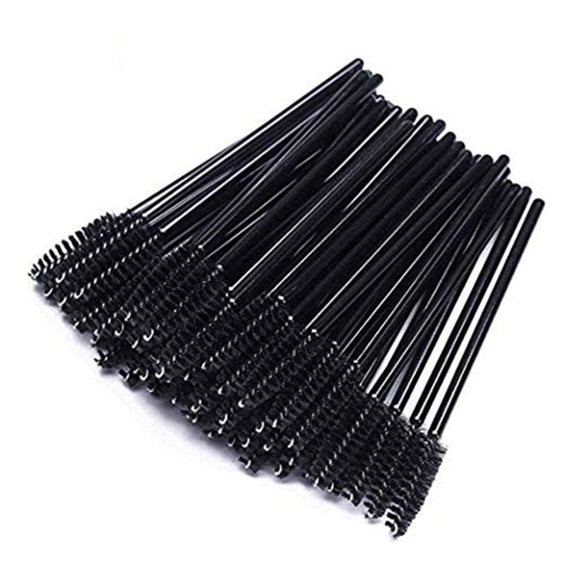 Photo 1 of 300 Disposable Spoolies Mascara Eyelash Wands Brush for Eyelash Extension Eyebrow and Makeup Color Tbestmax