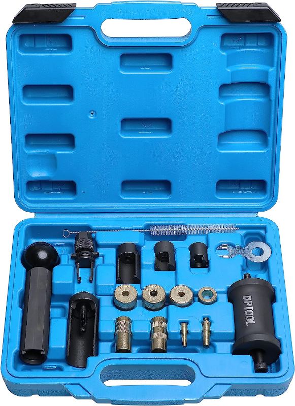 Photo 1 of Fuel Injector Puller Removal Set Injector Seal Installer Service Tool Kit 