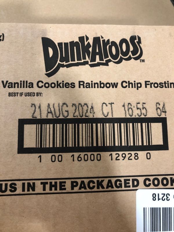 Photo 2 of Dunkaroos Vanilla Cookies and Rainbow Chip Frosting, 1 oz, 6 ct (Pack of 6) 6 Count (Pack of 6)