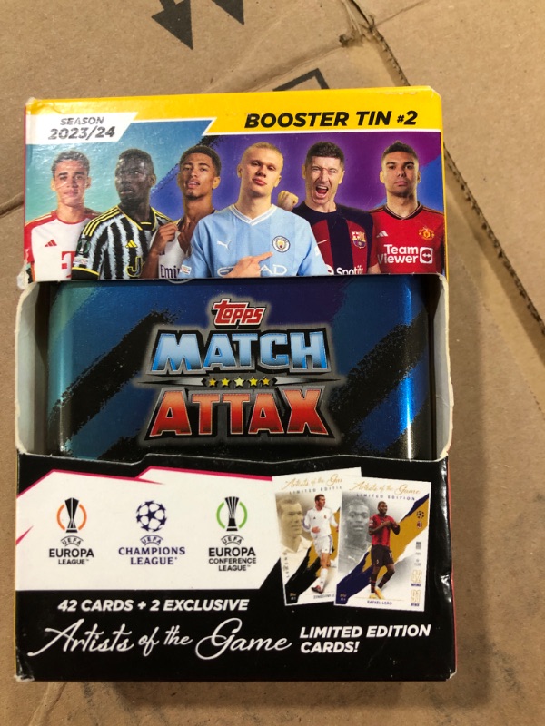 Photo 1 of 2021/22 Topps UEFA Champions League Match Attax Mega Tin | Lightning
