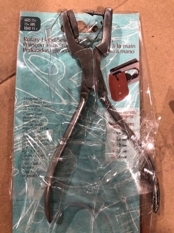 Photo 1 of Beadsmith Rotary Hand Sewing Leather Punch-