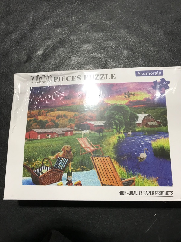 Photo 2 of 1000 Piece Puzzle,1000 Piece Adult Children Puzzles, Jigsaw Puzzles 1000 Pieces Suitable for Adults Children (B0001, 1000 PCS) 1000 PCS B0001