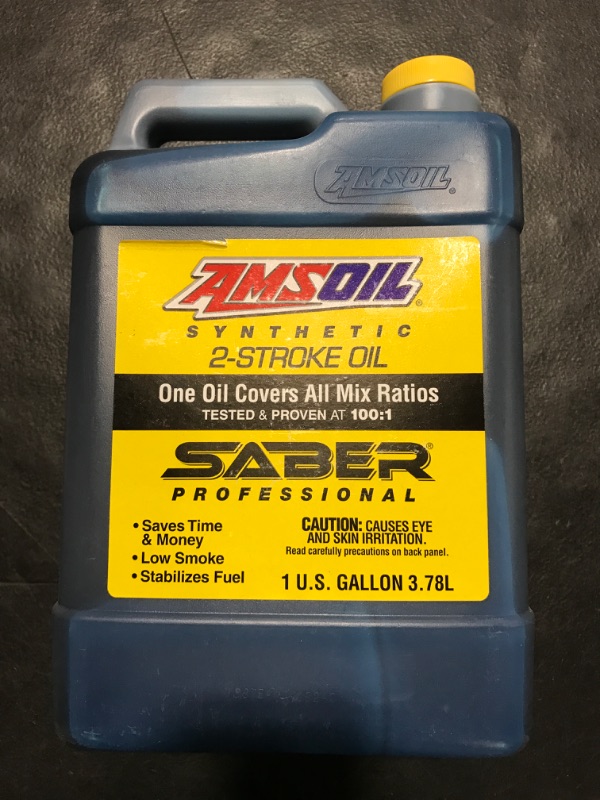 Photo 1 of AMSOIL Saber Professional Synthetic 2-Stroke Oil 3.78L