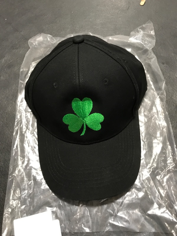 Photo 1 of BLACK HAT W CLOVER LEAF