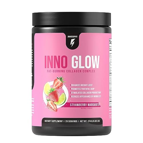 Photo 1 of InnoSupps Inno Glow Collagen Blend Infusion for Beauty & Wellness (Strawberry Margarita) 20 Servings
