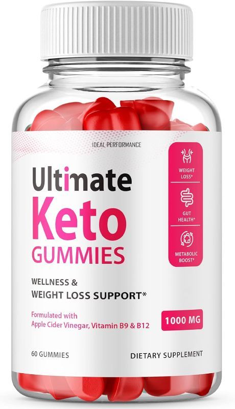 Photo 1 of IDEAL PERFORMANCE Ultimate Ketos Gummies Max Potency Ultimate Ketos Gummy (60 Gummies)
EXP: 07/2025
