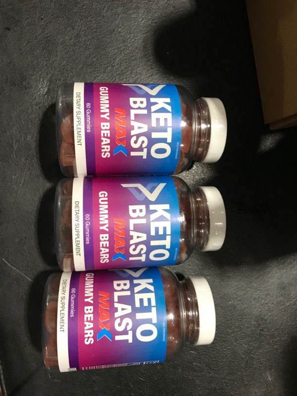 Photo 2 of IDEAL PERFORMANCE (3 Pack) Keto Blast Gummies Keto Blast Gummy Bears Blast Keto Gummi Bears Max Keto Blast ACV Gummies KetoBlast ACV Gummies Supplement (180 Gummies)
EXP: 07/2025
