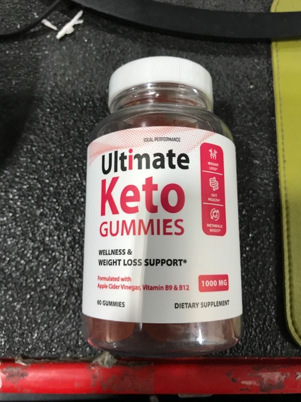 Photo 2 of IDEAL PERFORMANCE Ultimate Ketos Gummies Max Potency Ultimate Ketos Gummy (60 Gummies)
EXP:07/2025