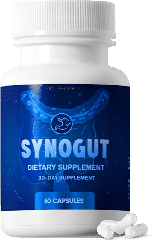 Photo 1 of IDEAL PERFORMANCE Synogut Pills Dietary Supplement for Gut Health  ( 2PACK)
EXP: 07/2025