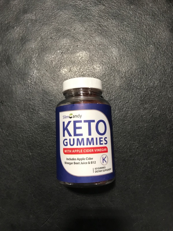 Photo 1 of (Single) Slim Candy Keto - Slim Candy Keto ACV Gummies (60 Count)
EXP:06/2024