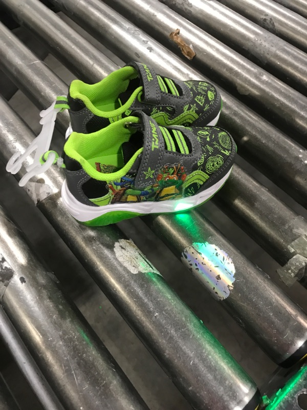 Photo 2 of Teenage Mutant Ninja Turtles Light-Up Toddler's Running Shoes--7
