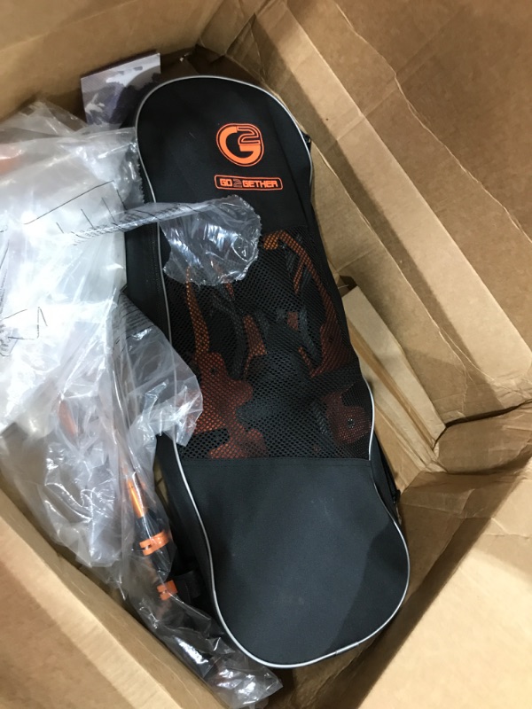 Photo 2 of G2 21/25/30 Inches Light Weight Snowshoes with Toe Box, EVA Padded Ratchet Binding, Heel Lift, Flexible Pivot Bar, Durable Back Strap, Set with Trekking Poles, Carrying Bag, Snow Baskets, Orange/Blue/Red Available Orange 25"(Up to 200lbs)