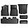 Photo 1 of Maysoo Tesla Model Y Floor Mats, Tesla Model Y 5-Seat 2020-2023 Accessories, All Weather Floor Mat Front Rear Cargo Liner Mat, Heavy Duty Floor Mats (Set of 6) Model Y floor mats (set of 6)