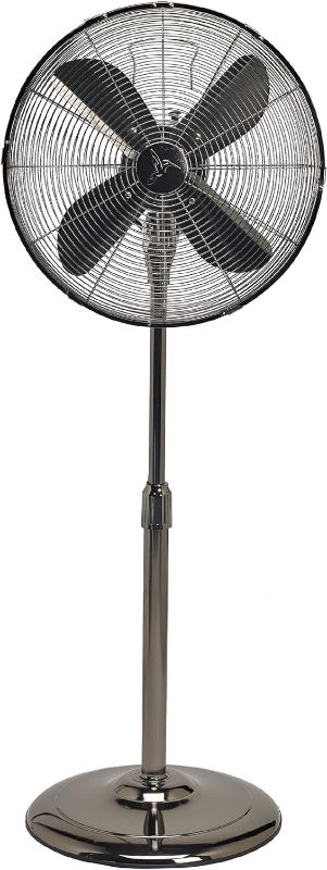 Photo 1 of DBF0210 Floor Standing Fan with Adjustable Height - Pearl Black
