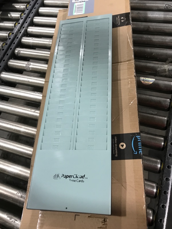Photo 2 of PaperCloud Time Card Rack - 50 Slot