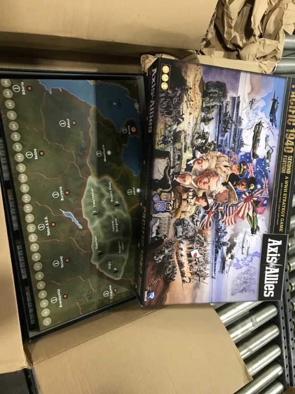 Photo 2 of Renegade Game Studios Axis & Allies: 1940 Europe Second Edition -WWII War Miniatures Strategy Board Game, Renegade, Age 12+, 2-5 Players, 6Hr
