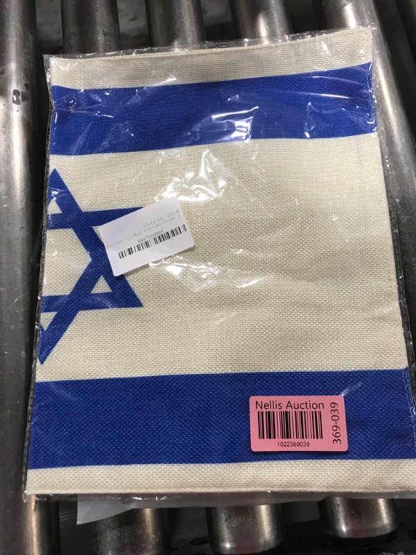 Photo 2 of No Logo Israel Israelis Garden Flag,Indoor Outdoor Decoration Flags,Home, Garden, Office Decorations,Double-Sided Flags,DIY Celebration ,2 Pack