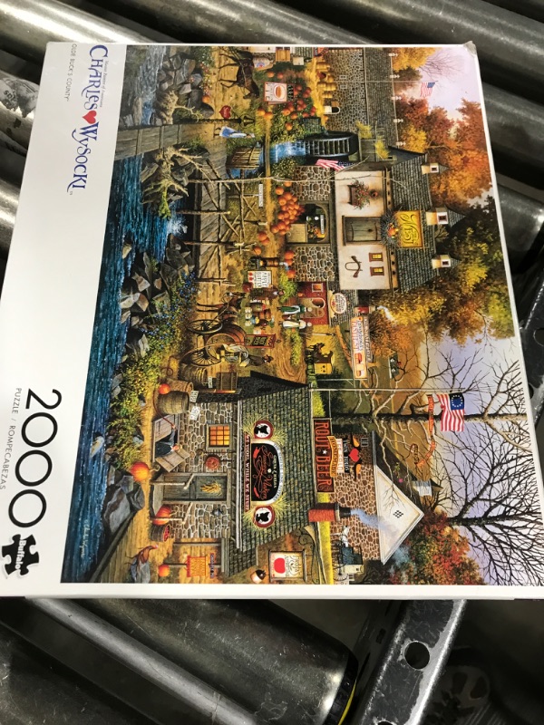 Photo 2 of Buffalo Games - Olde Buck's County - 2000 Piece Jigsaw Puzzle for Adults Challenging Puzzle - Finished Size 21.25 x 15.00
