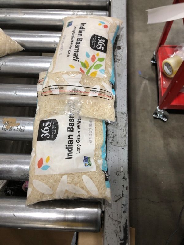 Photo 1 of 365 by Whole Foods Market, Indian Basmati White Rice, 32 Ounce