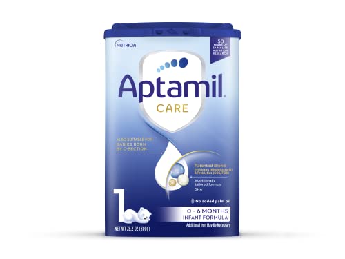 Photo 1 of Aptamil Care Stage 1, Milk Based Powder Infant Formula, Also for C-Section Born Babies, with DHA & ARA, Omega 3 & 6, Prebiotics, Contains No Palm Oil,-- EXP JUL 8 2024
