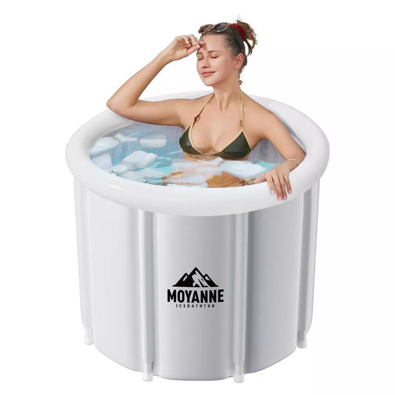 Photo 1 of Moyanne Large Size ice bath cold plunge tub for athletes pod portable,Multiple Layered Portable Ice Pod  (white)