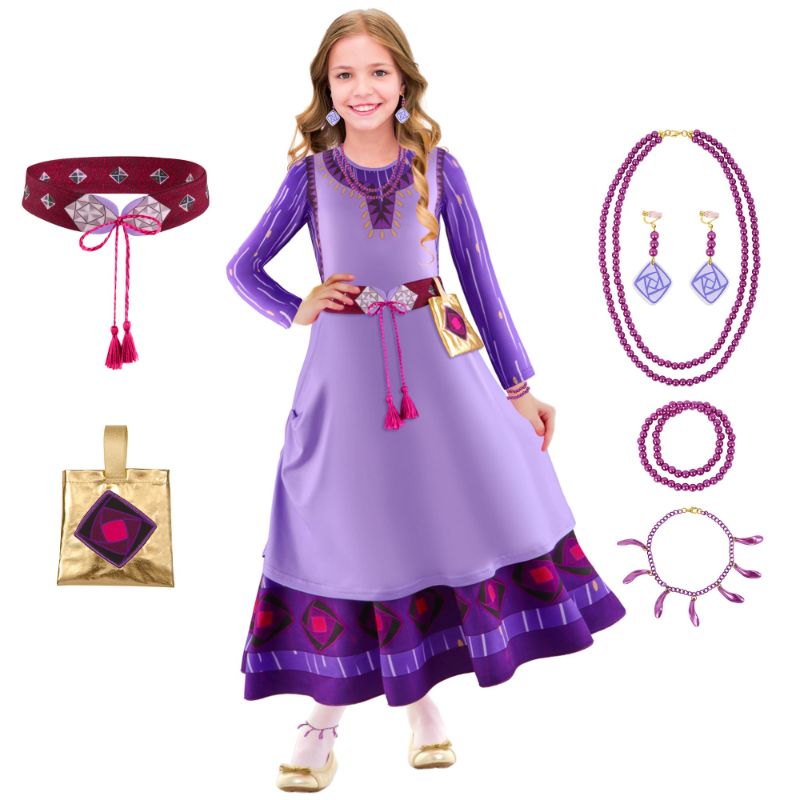 Photo 1 of Vermeyen Wish Asha Costume Dress for Girl,Princess Costume  (Size 9-10Y) 
