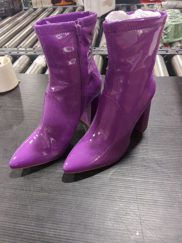 Photo 1 of PURPLE BOOTS, SIZE 6