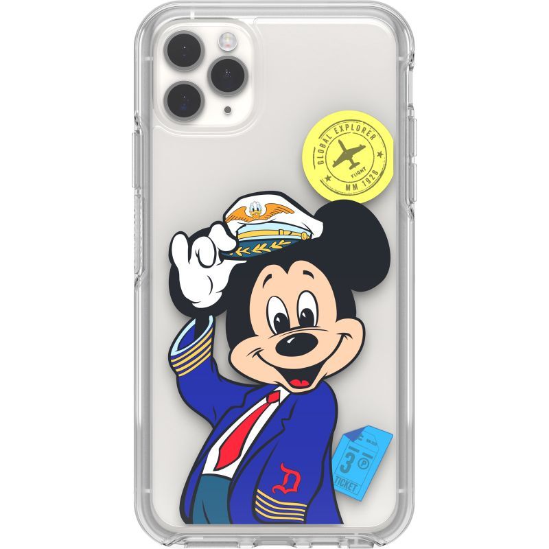 Photo 1 of iPhone 11 Pro Max and iPhone Xs Max Symmetry Series Clear Pilot Mickey Collection Case Mickey Pilot