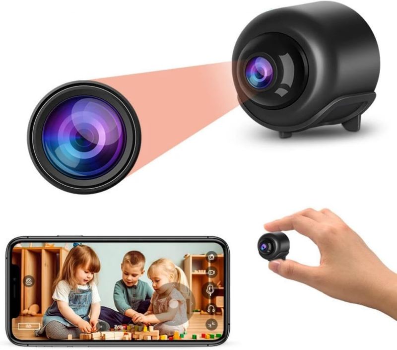 Photo 1 of Camera Hidden Home Spy Camera WiFi Mini Secret Camera Remote Monitor Room Nanny Cam