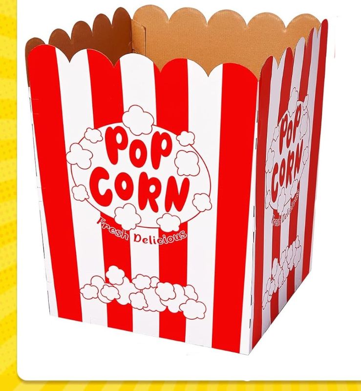 Photo 1 of Giant Popcorn Boxs Multi-Pcs