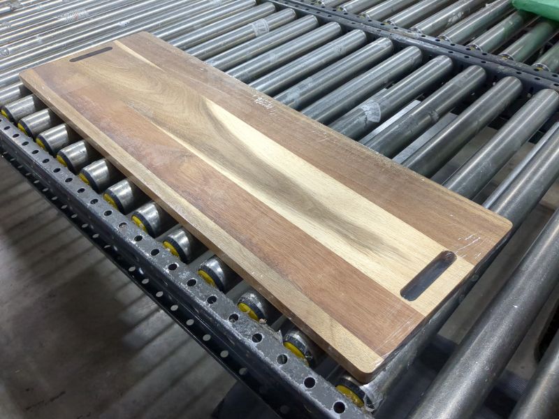 Photo 2 of 35.4" Acacia Wooden Cheese Serving Board with Handles