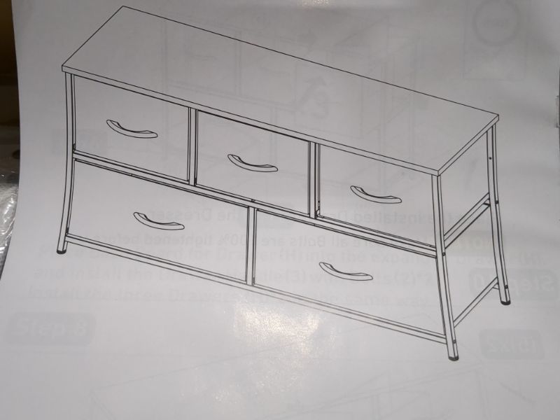 Photo 1 of WHITE DRAWER DRESSER 