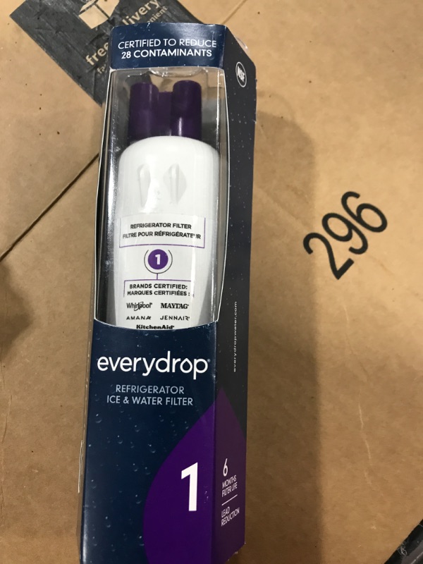 Photo 1 of EveryDrop by Whirlpool Whirlpool Refrigerator Water Filter 1 