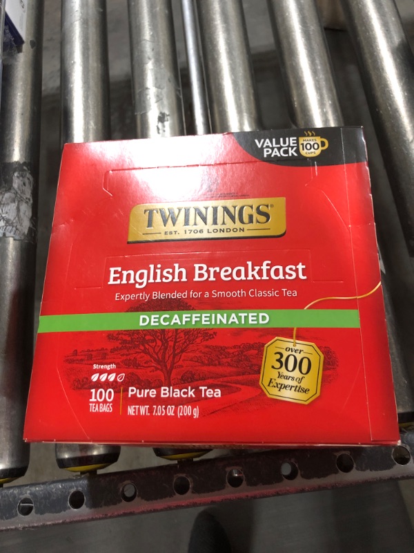 Photo 2 of Decaffeinated English Breakfast Black Tea exp 2026 