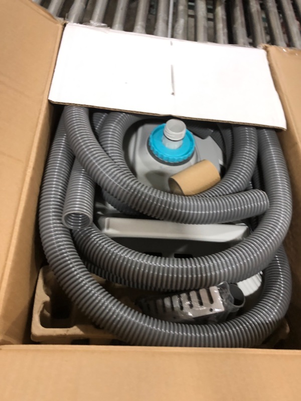 Photo 1 of INTEX 28006E ZX100 Pressure-Side Above Ground Automatic Pool Cleaner: For Bigger Pools – Cleans Pool Floor – Removes Debris – Removable Filter Tray – 21ft Tangle Free Hose 1600-3500 gal/h Pump Flow Rate Required ZX100 ZX100