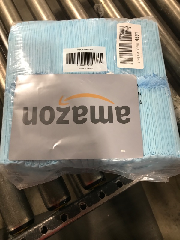 Photo 2 of ScratchMe Super Absorbent Waterproof Dog and Puppy Pet Training Pad, Housebreaking Pet Pad,Blue (17.6"x23.6" (50PCS)) 17.6"x23.6" (50PCS) Unscented