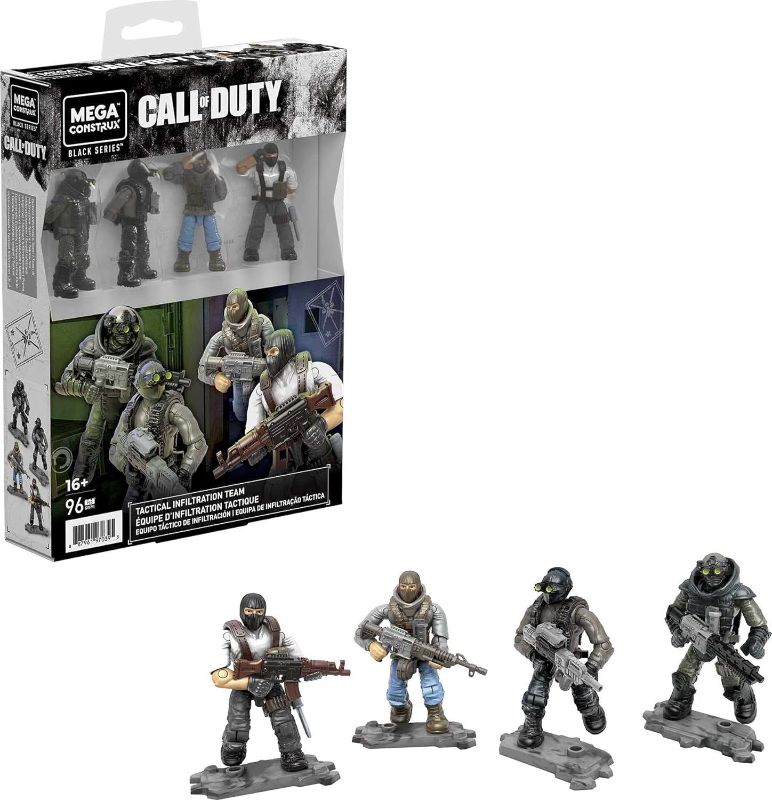 Photo 1 of Mega Construx Call of Duty Tactical Infiltration Team, Multi (GYF91), 16 years and up 
