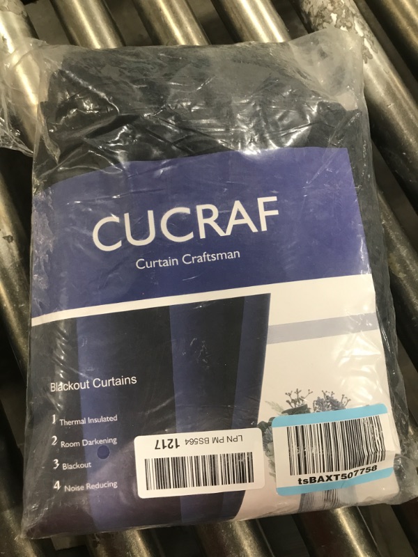 Photo 1 of cucraf blackout curtains 52 by 84 