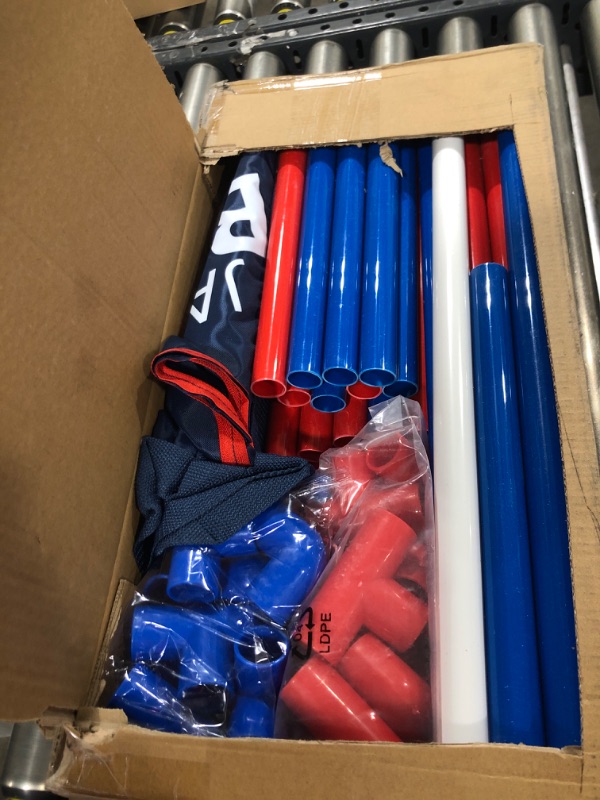 Photo 1 of Ladder Ball Indoor Ladder Toss Outdoor Game PRO Series, Family, Yard, Beach and Lawn Games with 6 Soft Rubber Bolos, Heavy Duty Bars and Travel Bag Premium