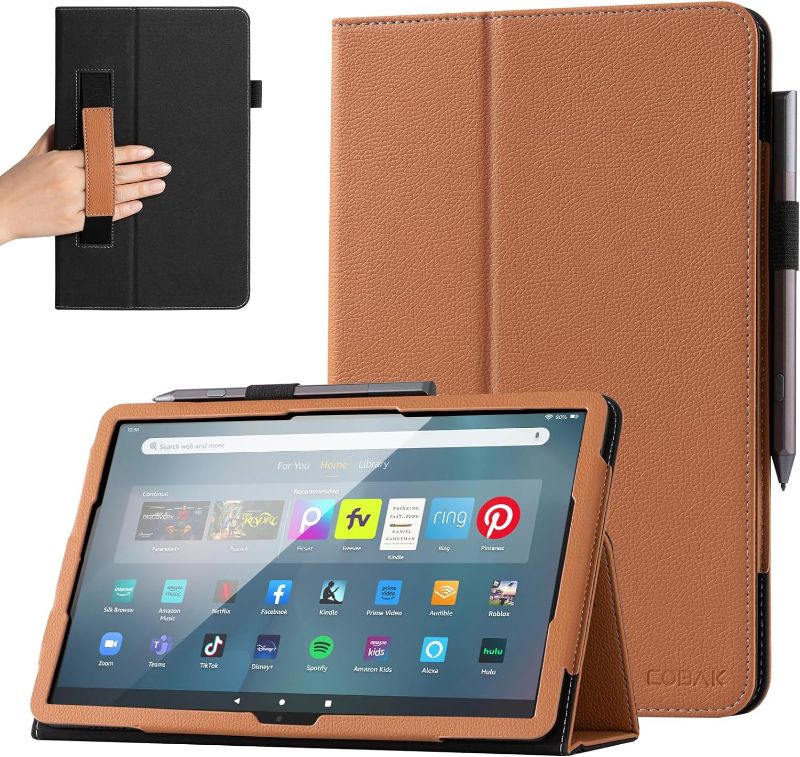 Photo 1 of CoBak Case for All-New Amazon Fire Max 11 Tablet (13th Generation, 2023 Release) with Pen Holder - Slim Folding Stand Folio Cover for Fire Max 11 with Auto Wake/Sleep
