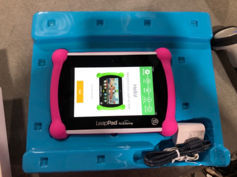 Photo 3 of LeapFrog LeapPad Academy Kids’ Learning Tablet, Pink