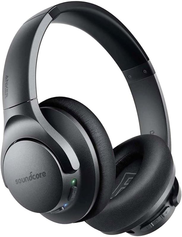 Photo 1 of Soundcore Anker Life Q20 Hybrid Active Noise Cancelling Headphones, Wireless Over Ear Bluetooth Headphones, 60H Playtime, Hi-Res Audio, Deep Bass, Memory Foam Ear Cups, for Travel, Home Office 