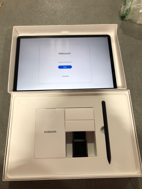 Photo 2 of SAMSUNG Galaxy Tab S7 FE 12.4” 64GB WiFi Android Tablet w/ Large Screen, Long Lasting Battery, S Pen Included, Multi Device Connectivity, US Version, 2021, Mystic Black Mystic Black 64GB WiFi Tablet