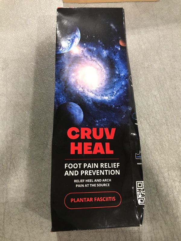 Photo 1 of (2023) Plantar Fasciitis Arch Support Insoles - Deep Heel Cup - Inserts for Men Women Shoes - Heel Pain Relief - Flat Feet - Balance Improvement - Pain Prevention (XL, Planets) Blue XL[Men 11-13.5 / Women 12-14.5]
