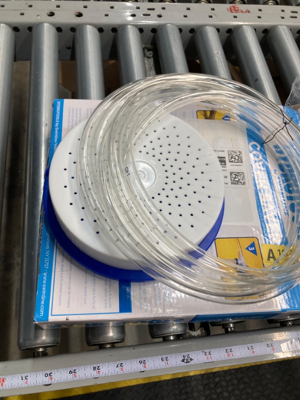 Photo 1 of **MISSING HANDLE**Swimline 5436 Hydrotools Saver Automatic Water Siphon Pump Pool Cover Maintenance Accessory, White
