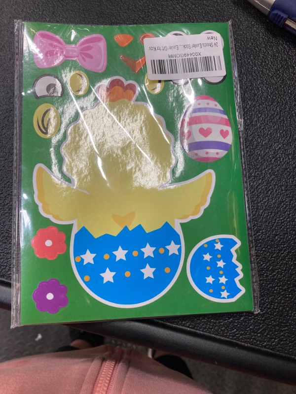 Photo 3 of 24 Sheets Easter Stickers - Make Your Own Stickers for Kids Toddlers, Make a Face Stickers with Easter Animal Easter Basket Stuffers, Easter Gift for Kids https://a.co/d/dVTirIi