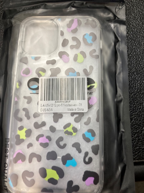 Photo 2 of iPhone 12 Pro Max Rainbow Leopard Print Animal Safari Tiger Wild Exotic Pink Case https://a.co/d/djNuR26